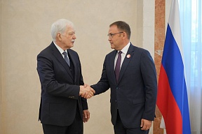 Борис Грызлов встретился с губернатором Кемеровской области — Кузбасса Ильёй Середюком